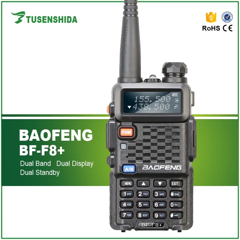 Cuffie Baofeng Color Bf F8hp Bf F8 2 Way Radio Long Range 10km Dual