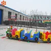 Ship various animal dog electric track train kids rides fun electric mini track train amusement park kiddie rides