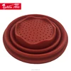 High Standard Food Grade Approved Silicone Collapsible Sink Colander For Kitchen
