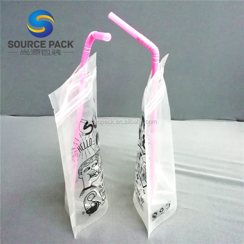 Laminated Clear Stand Up Juice Pouches With Zipper Resealable Buy 16
