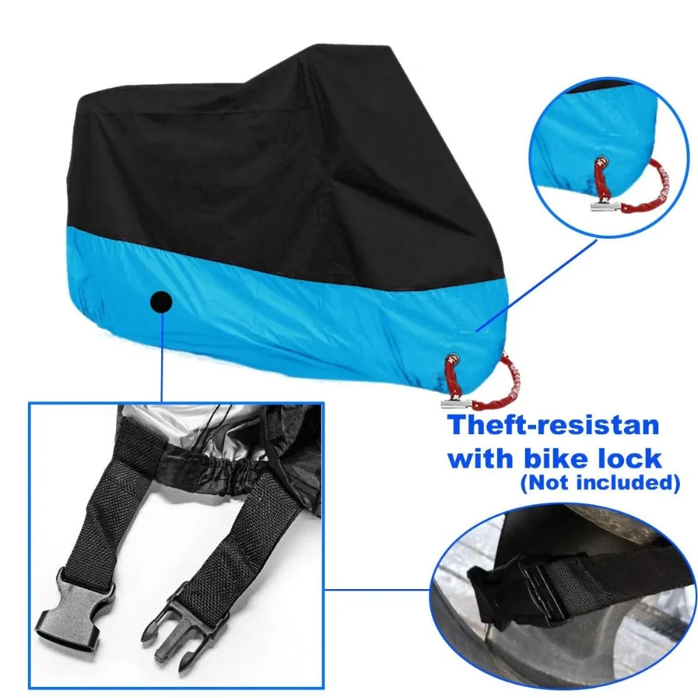 Dustproof Foldable 210d Motorcycle Cover Buy 210d Motorcycle Cover