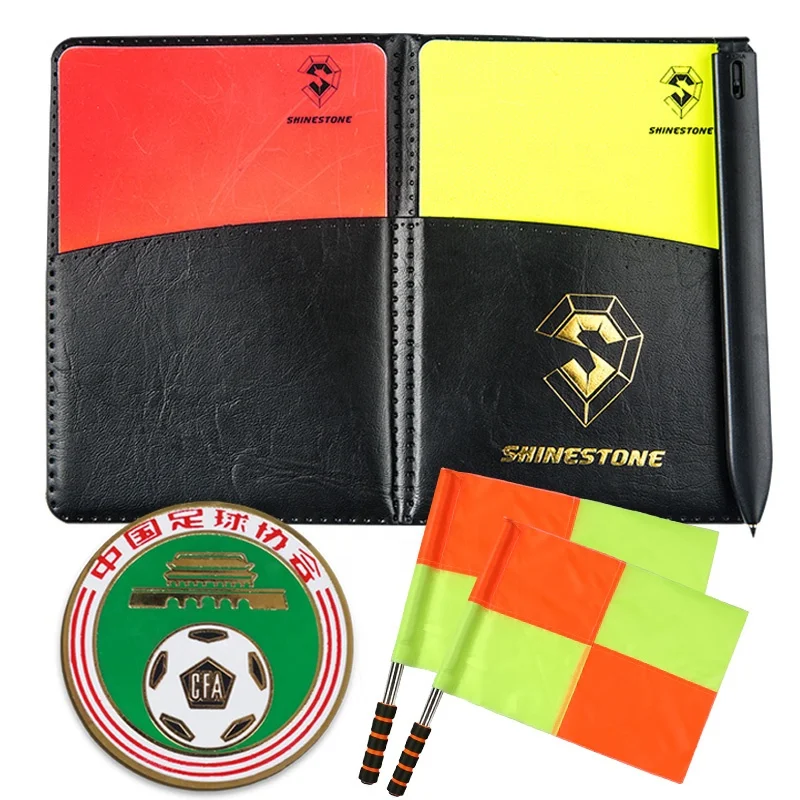 

Referee cards Football Red and Yellow Cards Soccer Warning Cards and Wallet