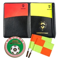 

Referee cards Football Red and Yellow Cards Soccer Warning Cards and Wallet