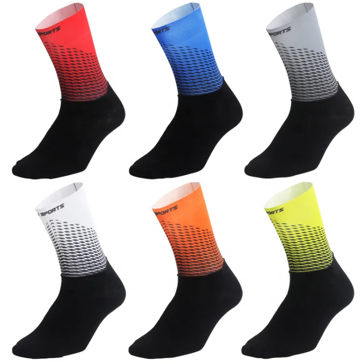 

KANGYI running crew socks athletic Unisex custom logo sports cycling bike china factory socks, Pictures