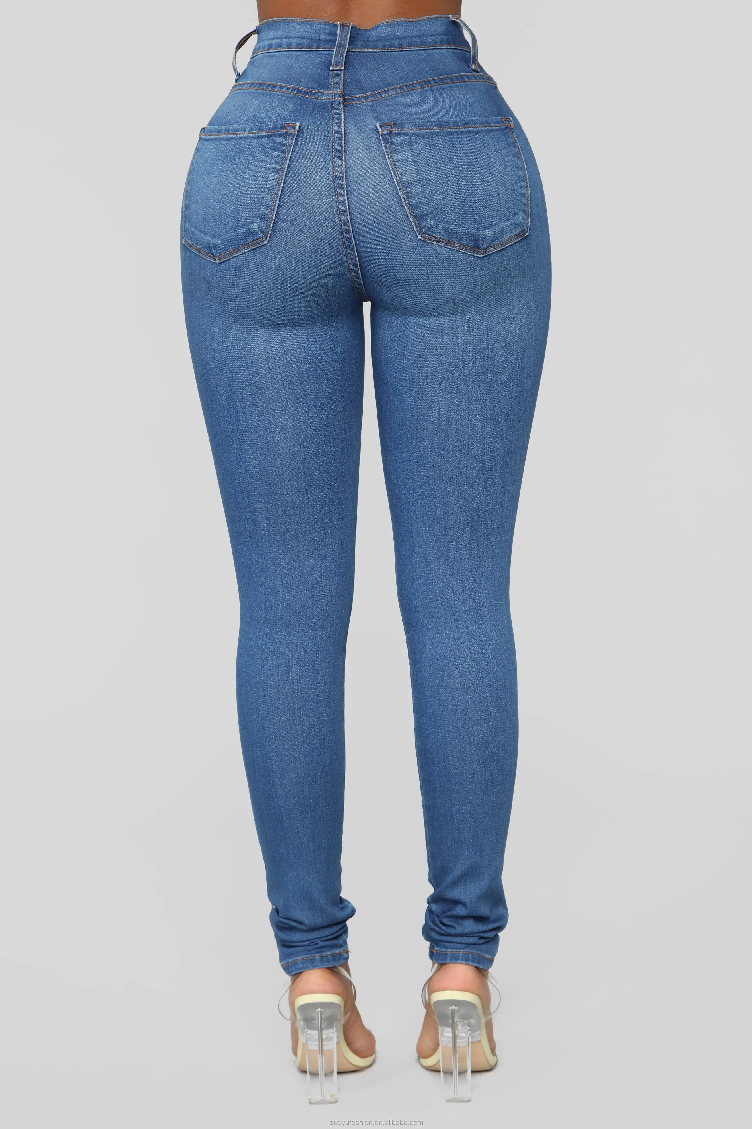 High Waist Quality Skinny Girl Jean Jeans Wear - Buy High Quality Women ...