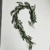 Wholesale 1.8m Silk Printing artificial olive leaf Garland with fruit for Decoration