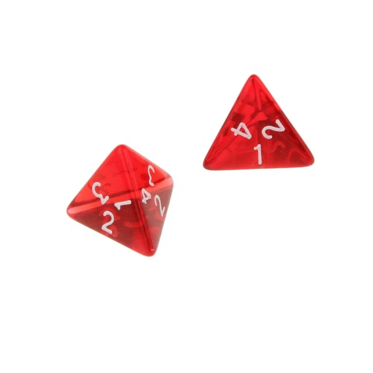 

Personalized Wholesale Custom Polyhedral D4 Dice, Customized color