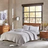 wholesale China washed soft king queen single cheap plain duvet cover set embroidery bedding set