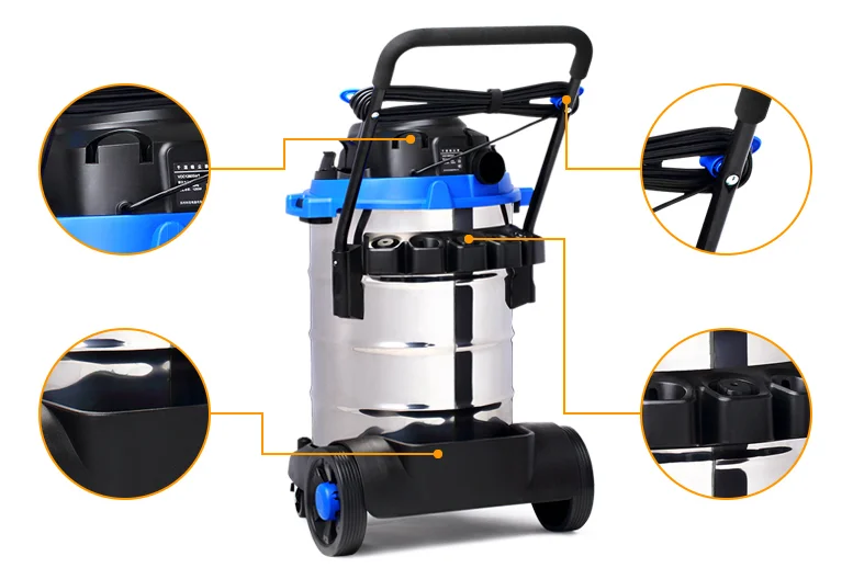 Vacmaster Industrial Vacuum Cleaner Heavy Duty Wet Dry Water Central