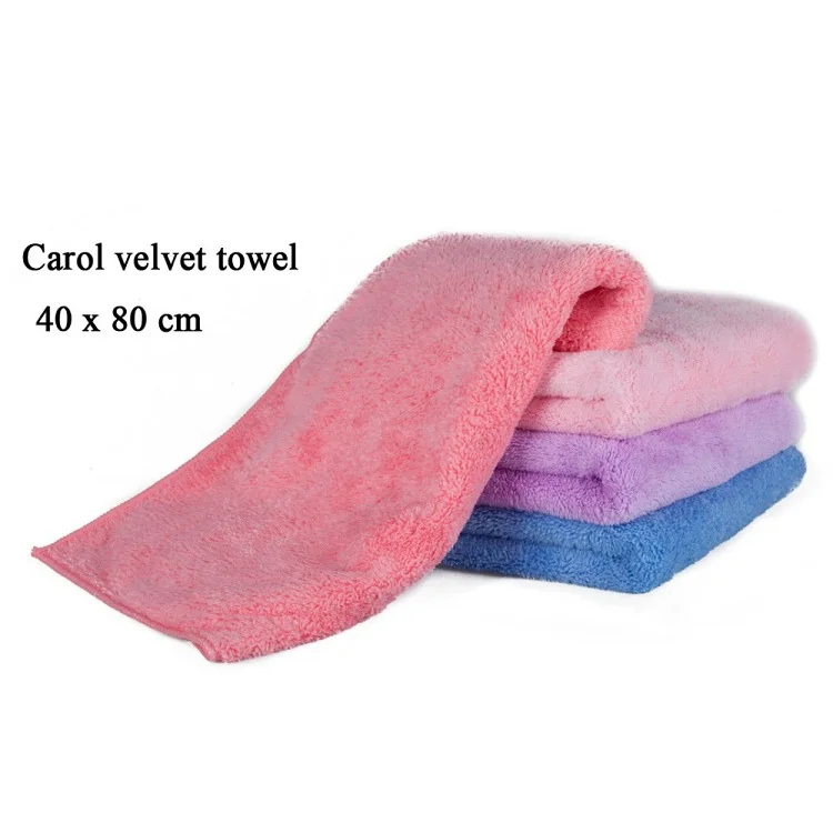 Wholesale 350gsm Microfiber Towels For Cars 40x60cm Plush Edgeless