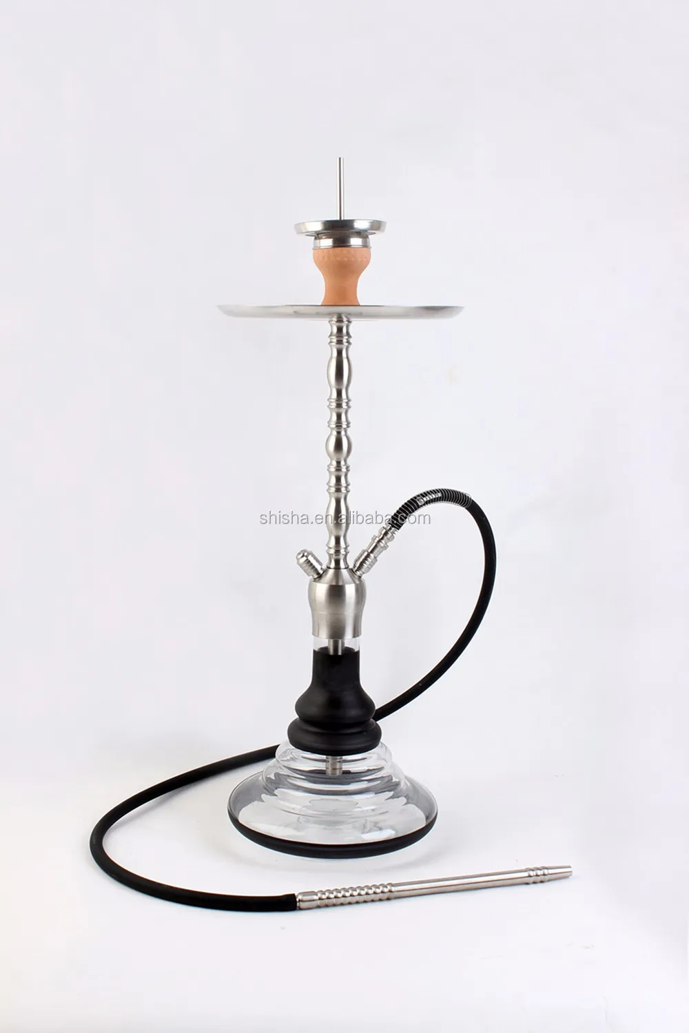 High End Stainless Steel Hookah Shisha Stainless Smoking Handle Smoking