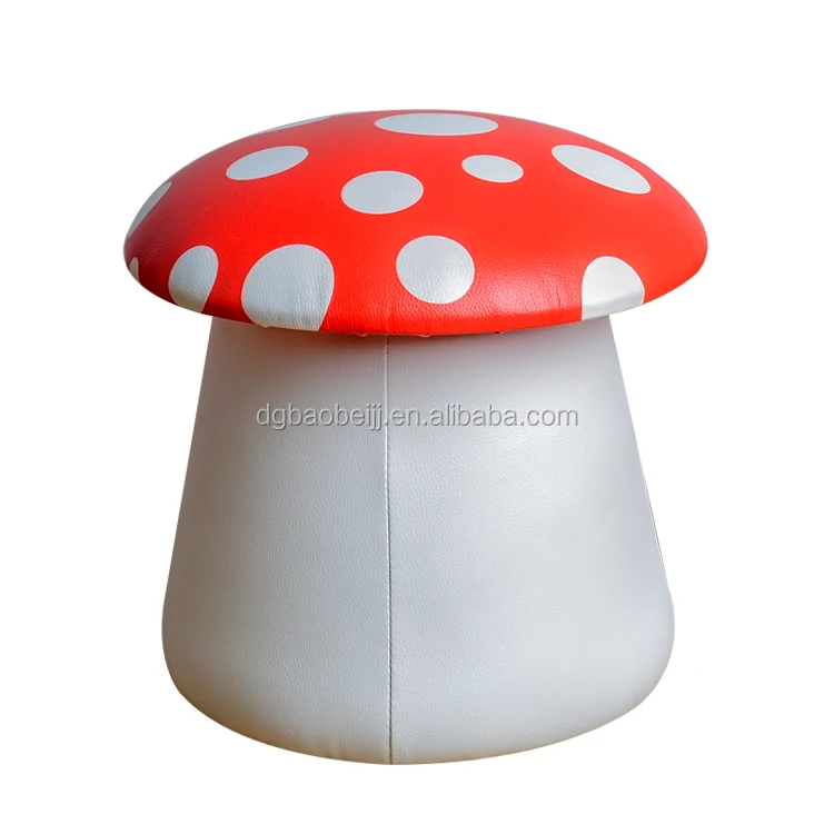 Fashion Mushroom design kids stool cute children's furniture