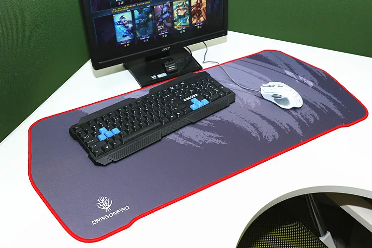 Tigerwingspad 2018 giant left handed good extended custom gaming mouse pad for desk