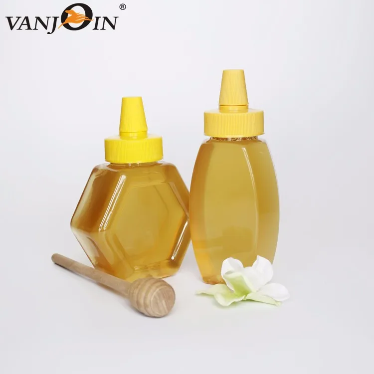 350g500g Empty Pet Plastic Queenline Squeeze Honey Bottles Bear Bee