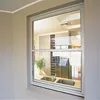 Soundproof Windows Multi Style Upvc / Pvc Window Frame Sliding Removable Sliding Plastic Sliding Windows