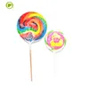 Colorful Wave Plate Lollipop Crystal Sugar Pressed Candy