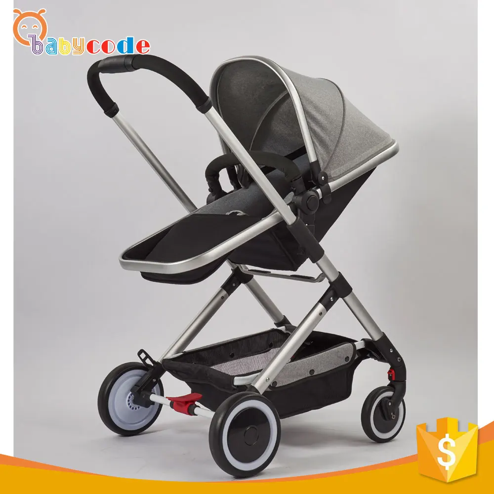 
EN1888 luxury 4 wheels aluminum frame baby jogger with carseat 