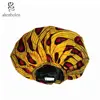 Wholesale Custom Fashion Wax Print Shower Cap Ankara Bathing Cap
