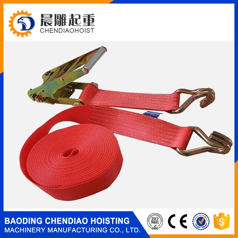 1'' 2'' 3'' Ratchet Belt Tie Down,1" Rubber Covered Handle Small