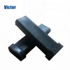 custom rubber parts made of black EPDM CR moulded