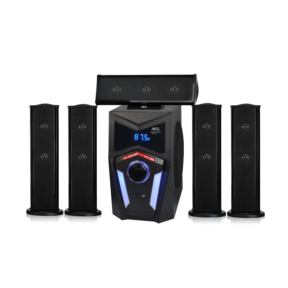 BT 5.1 home theater speaker systems with subwoofer amplifier board