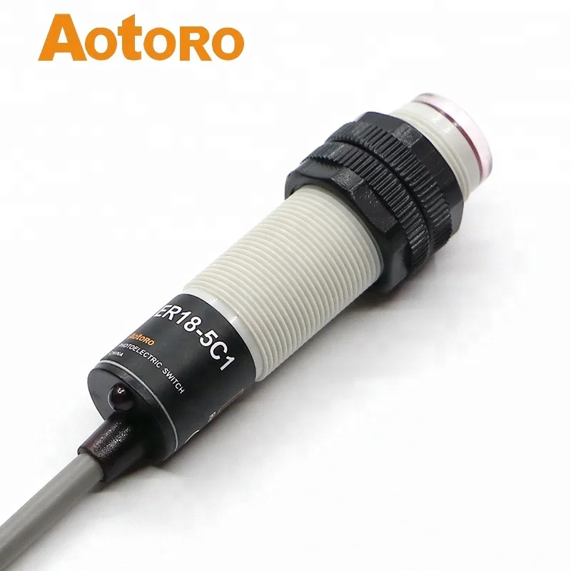 Er185c1,5dl Outdoor Beam Sensor Detect Plastic Infrared Photoelectric