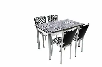 The Bouncing Tables Zebra Print Buy Metal Table And Chairs
