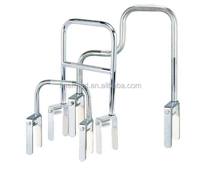 
Bathroom Shower Bathtub Rail with Chrome Finish 