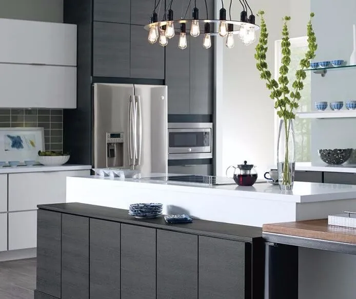 Y&r Furniture modern high gloss kitchen cabinets manufacturers-6