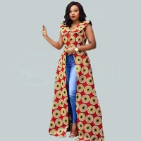 

Dongguan Erear Garment African Dress, 100% Cotton Wax Fabric African Dress, Plus Size African Kitenge Dress Designs