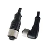 M12 3 Pin 4 Pin Female Male Injected Cable Sensor Connector Straight/90 Degree Angled IP67 Waterproof (IBEST)