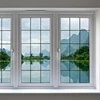 Gaoming 3 panel triple pvc casement window/octagon casement windows/aluminum door window