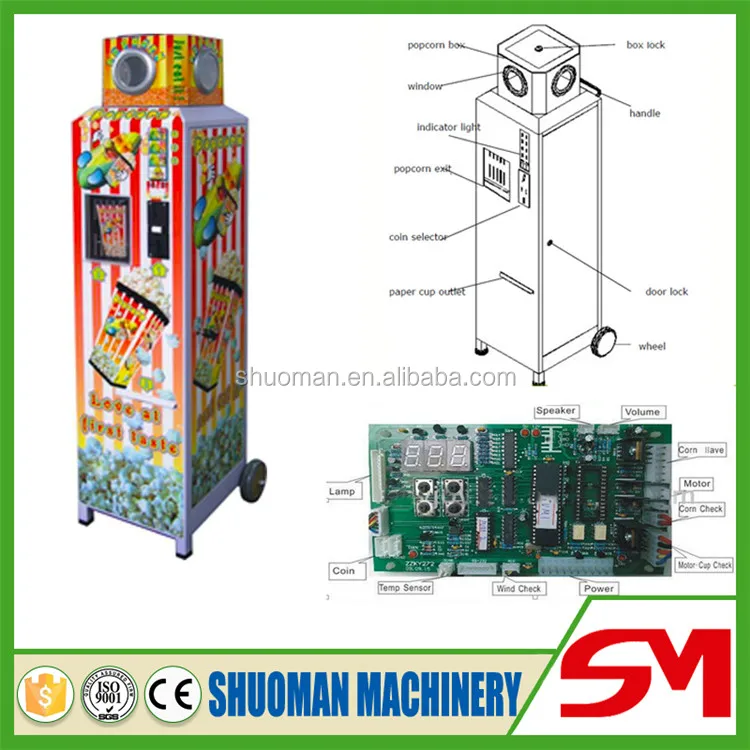 commercial kettle popcorn machine