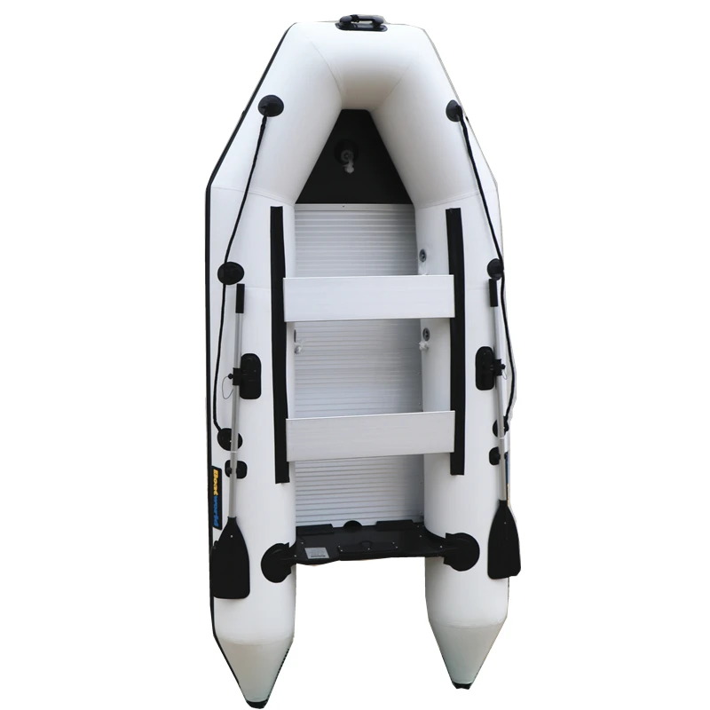 

SEAWALKER inflatable boat 3.6m PVC for fishing raft rowing paddle boats, White, blude, red, yello etc