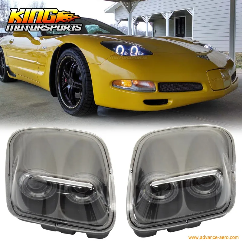 corvette c5 led headlights