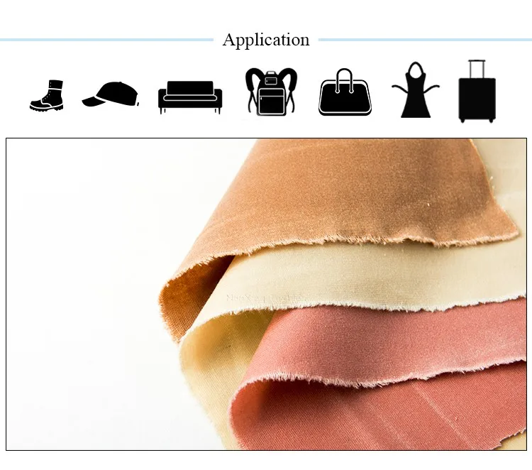 High Quality 8oz Wet Waxed Canvas 100 Dye Waxed Cotton Canvas Fabric