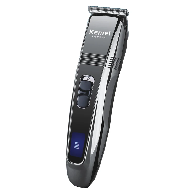 

Kemei KM-PG104 Electric Hair Clipper& Hair Trimmer 2018 New Design Professional Rechargeable Wholesale, Black