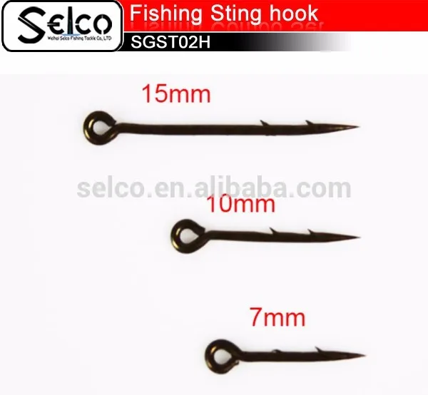 

China stocked bulk package stainless steel sting fishing hooks for carp fishing soft baits, Brown;black nickle