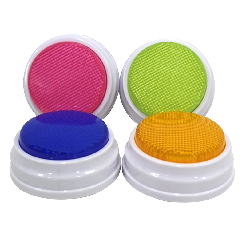 Led Recordable Sound Button,Classroom Tool Recordable Talking Buttons