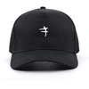 High End Quality Design You Own Logo Black Cheap 5 Panel Embroidery Baseball Cap