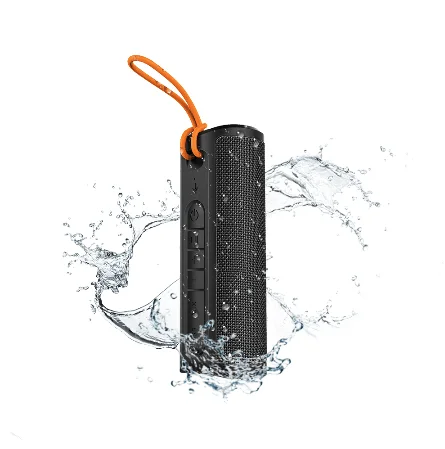 

2121 Factory mini wireless speaker 10W output fabric portable outdoor waterproof ipx4 speaker bookshelf music box bicyclling