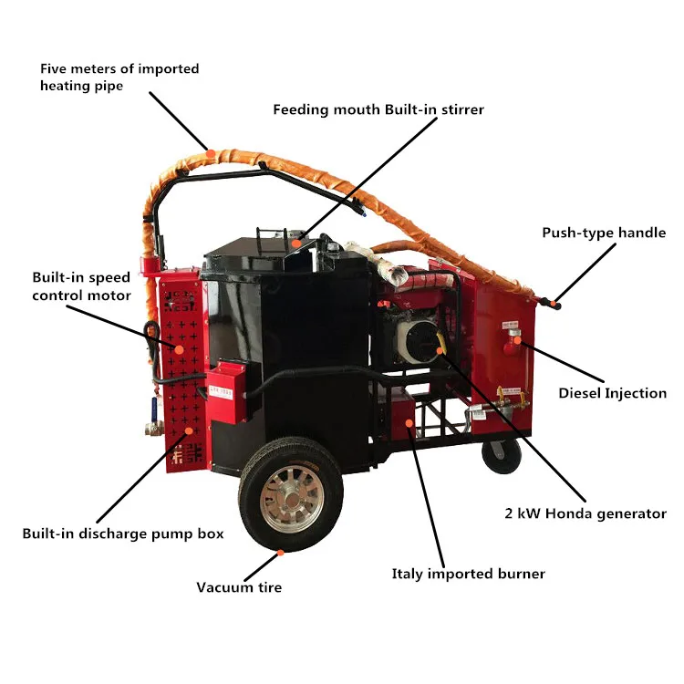 road sealing machines asphalt road repairing machine