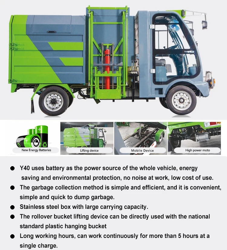 China New Design Manufacturer Garbage Truck For Sale