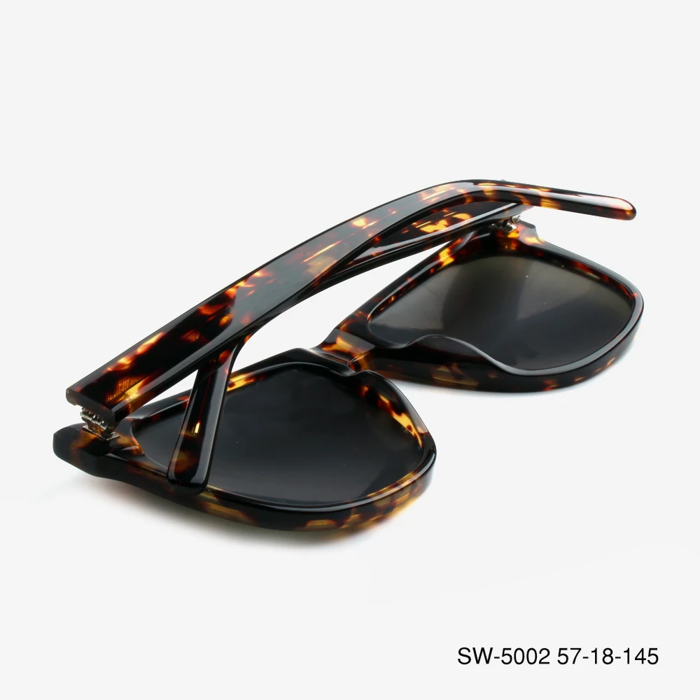 

wholesale ready goods high quality polarized acetate sunglasses manufacturer 2018, Black