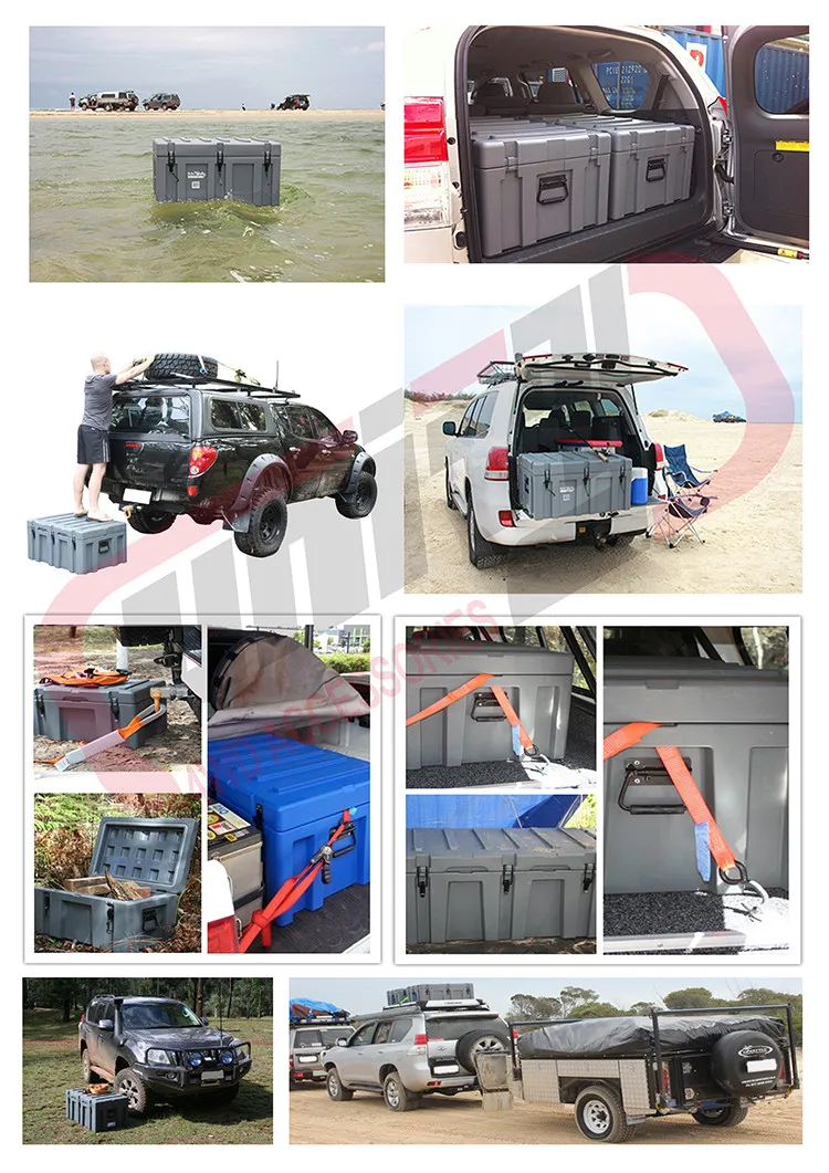 Space Case Storage Container With 220l Of 4x4 Outdoor Equipment