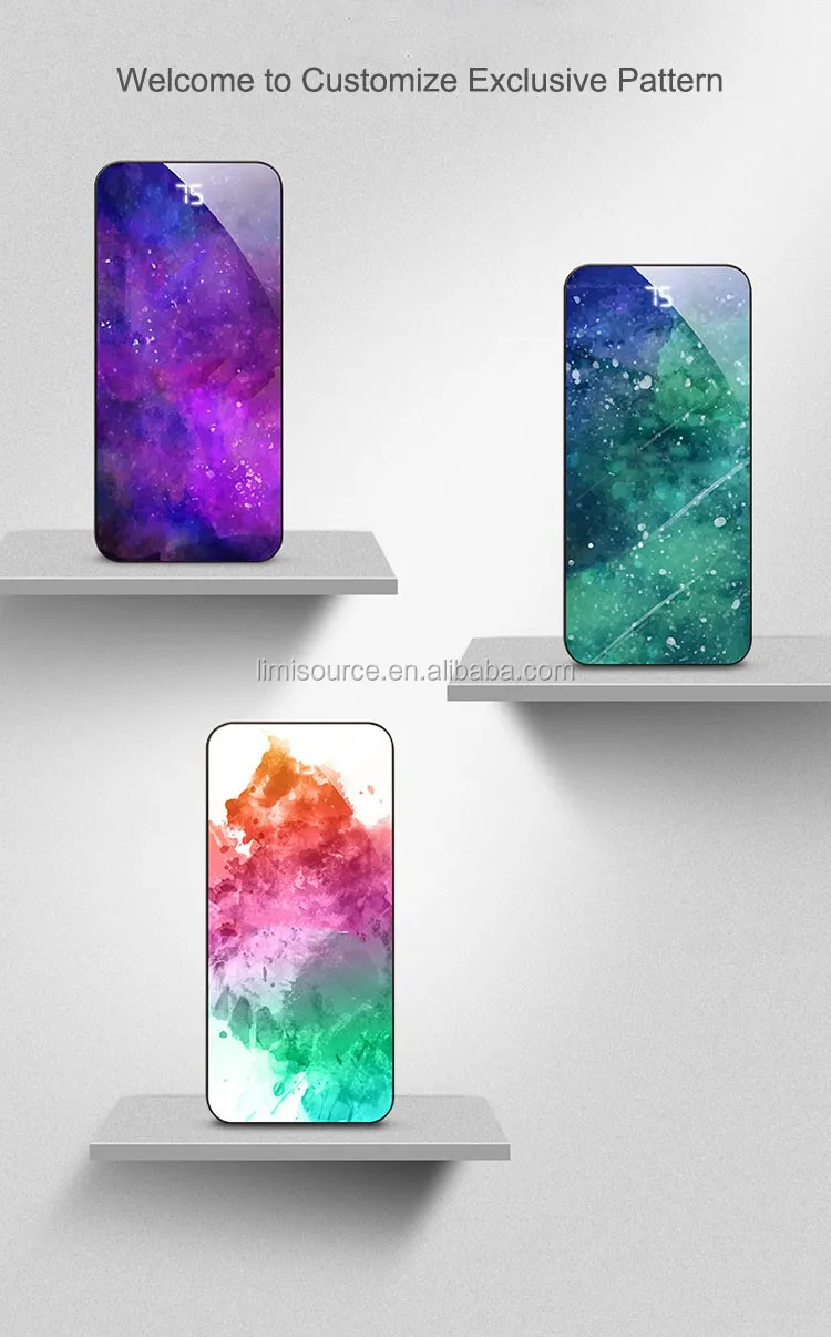 best buy power bank qc 3.0, free custom usb-c 18w external battery charger with full screen glass - ANKUX.COM