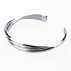 Wholesale Mens Silver Cuff Bangles Bracelets ,Copper Open Bracelet /Braclet