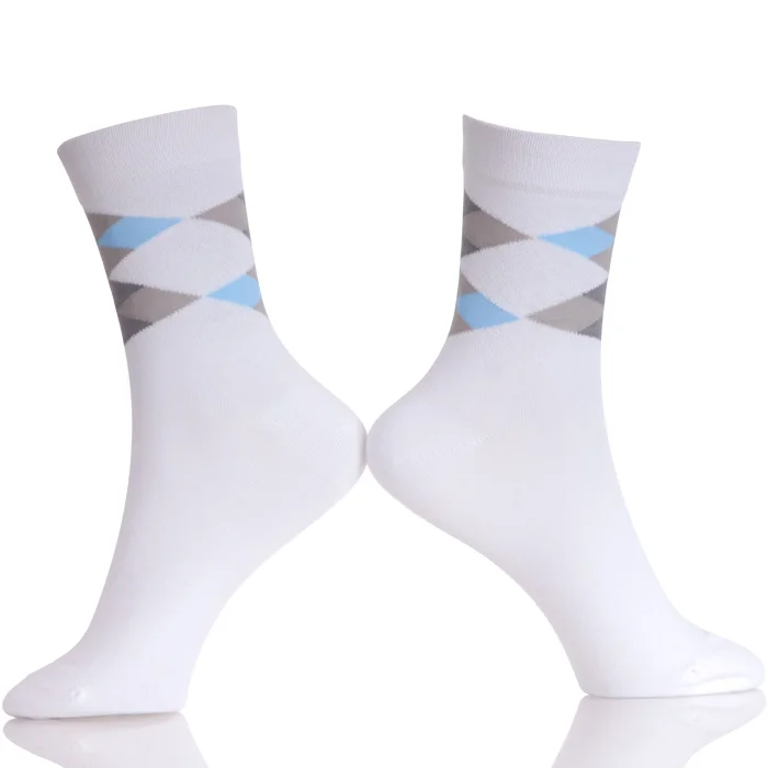 Solid Color Socks Cotton Men Fashion In Tube Socks Male Casual Business Breathable Socks