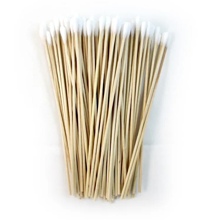 Individual Package Wholesale Market Small Slim Fine Tip Cotton Swab For ...