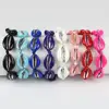 LS-D954 High Quality beige cord cowrie shell charm bracelet , macrame handmade bracelet